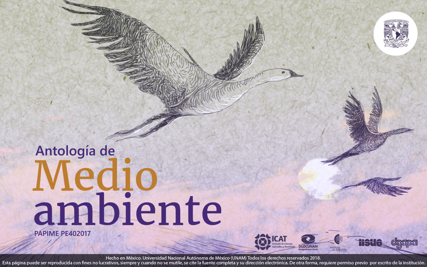 Portada Antologia de Medio Ambiente