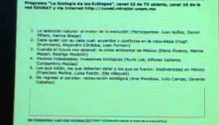 La Ecología de los Ecólogos"  title="La Ecología de los Ecólogos